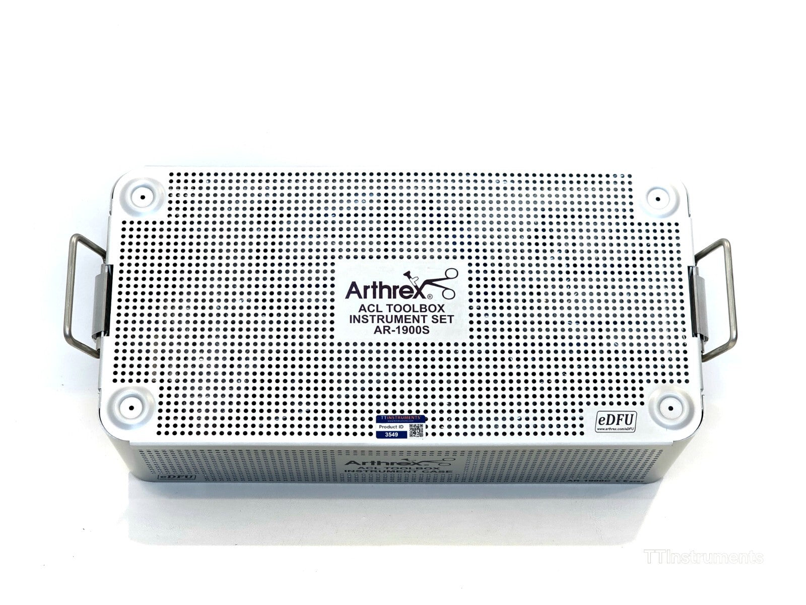 Arthrex ACL Toolbox Instrument Case (FOR AR-1900S) NO TOOLS TRAYS ONLY