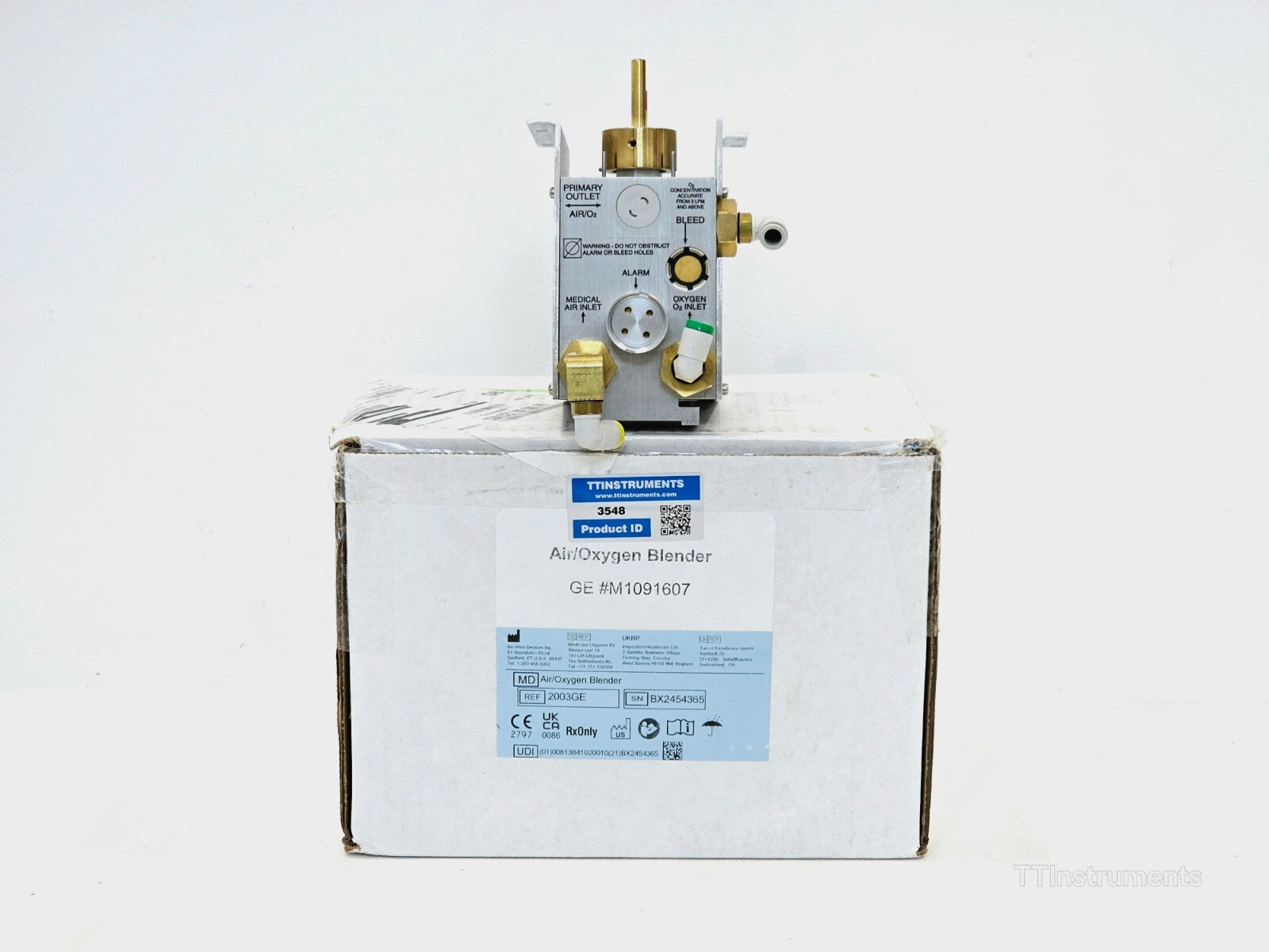 Bio-Med 2003GE Air / Oxygen Blenders