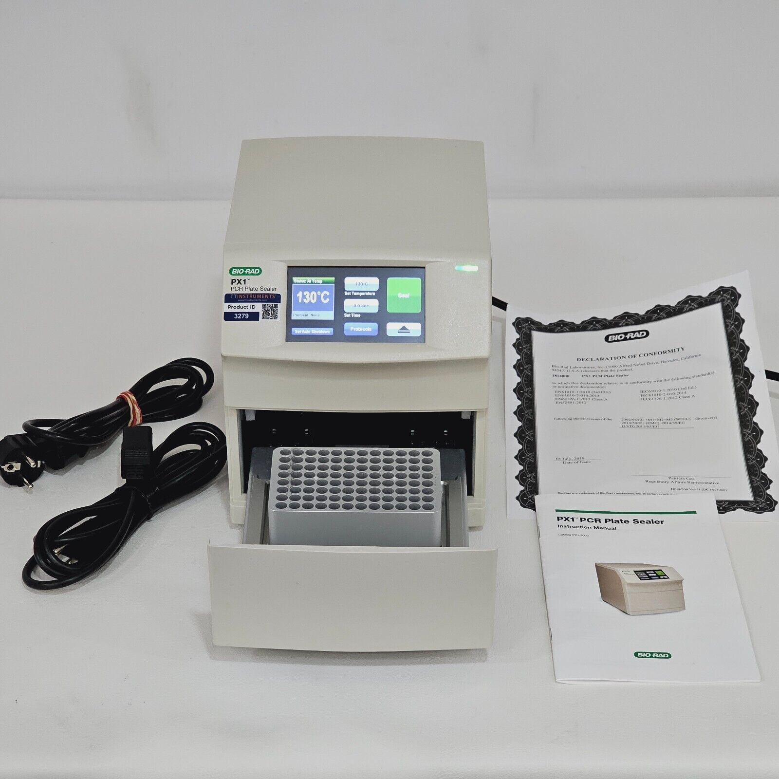 BIO-RAD PX1 PCR Plate Sealer MFD 11/2022