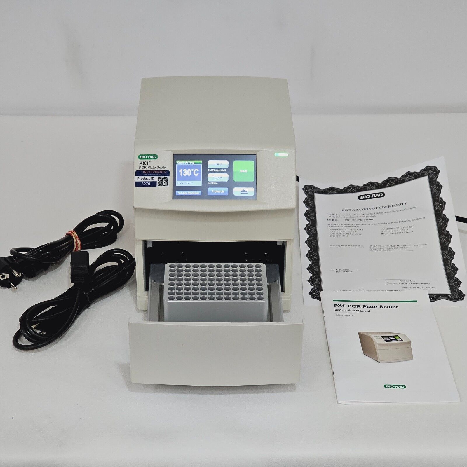 BIO-RAD PX1 PCR Plate Sealer MFD 11/2022