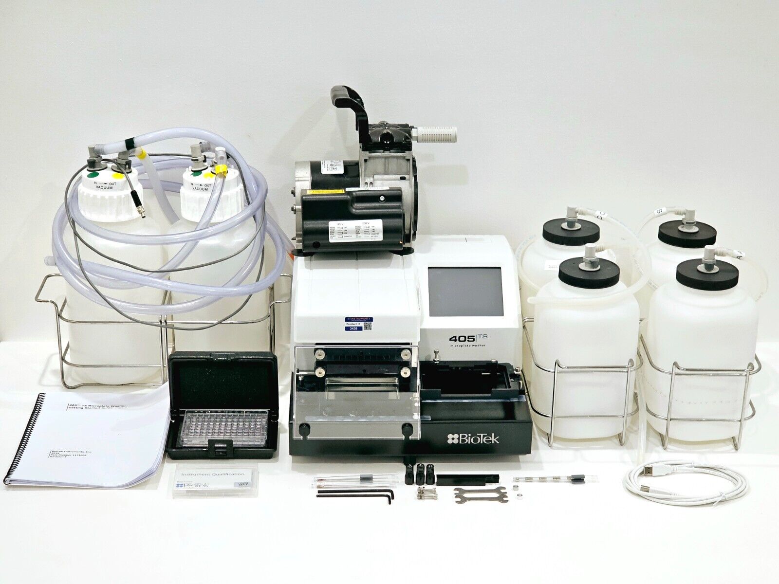 BioTek Agilent 405 TS 405TSUVSQ-SN 96-Well Microplate Washer Serviced Jan 2024