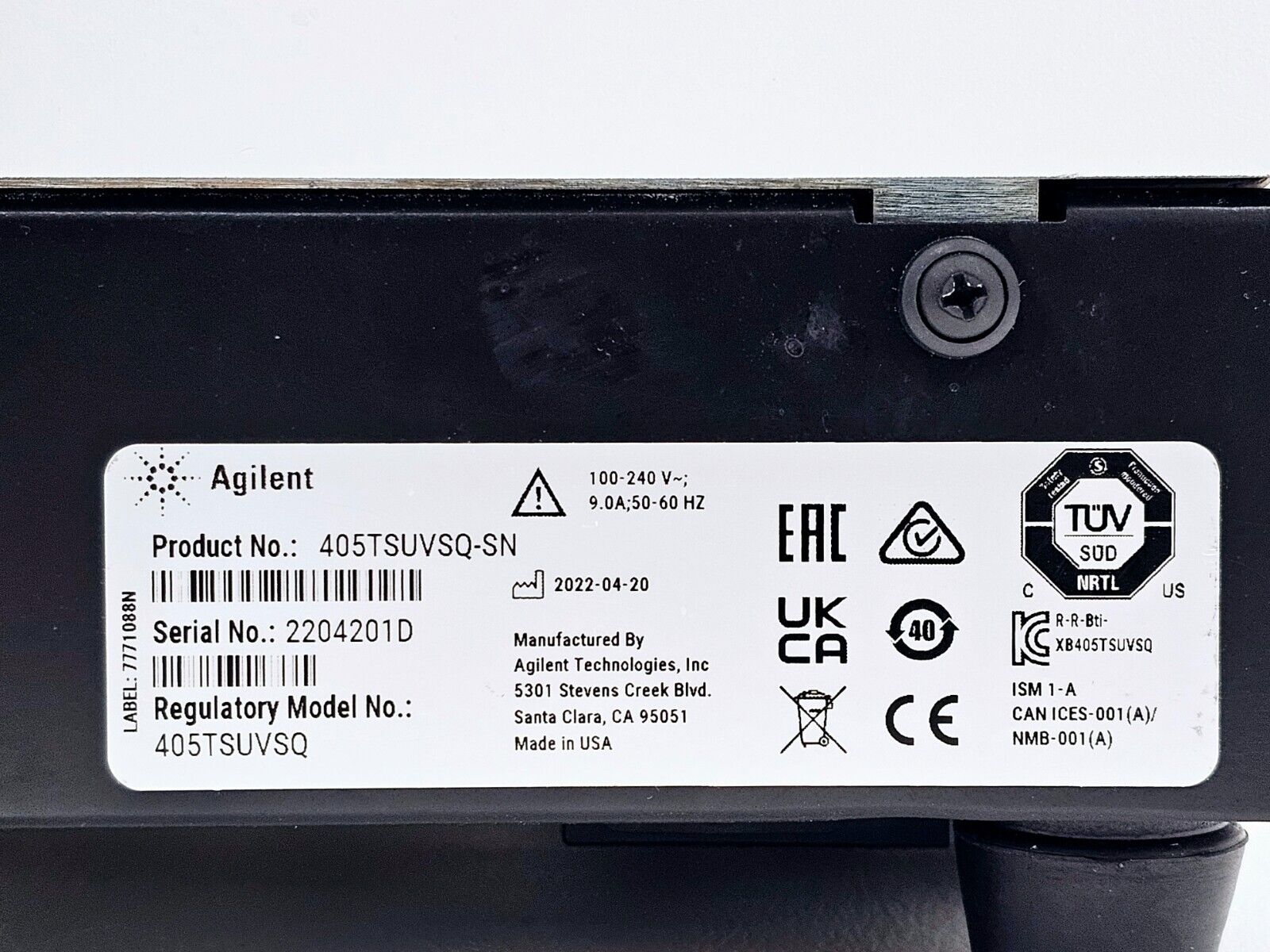 BioTek Agilent 405 TS 405TSUVSQ-SN 96-Well Microplate Washer Serviced Jan 2024