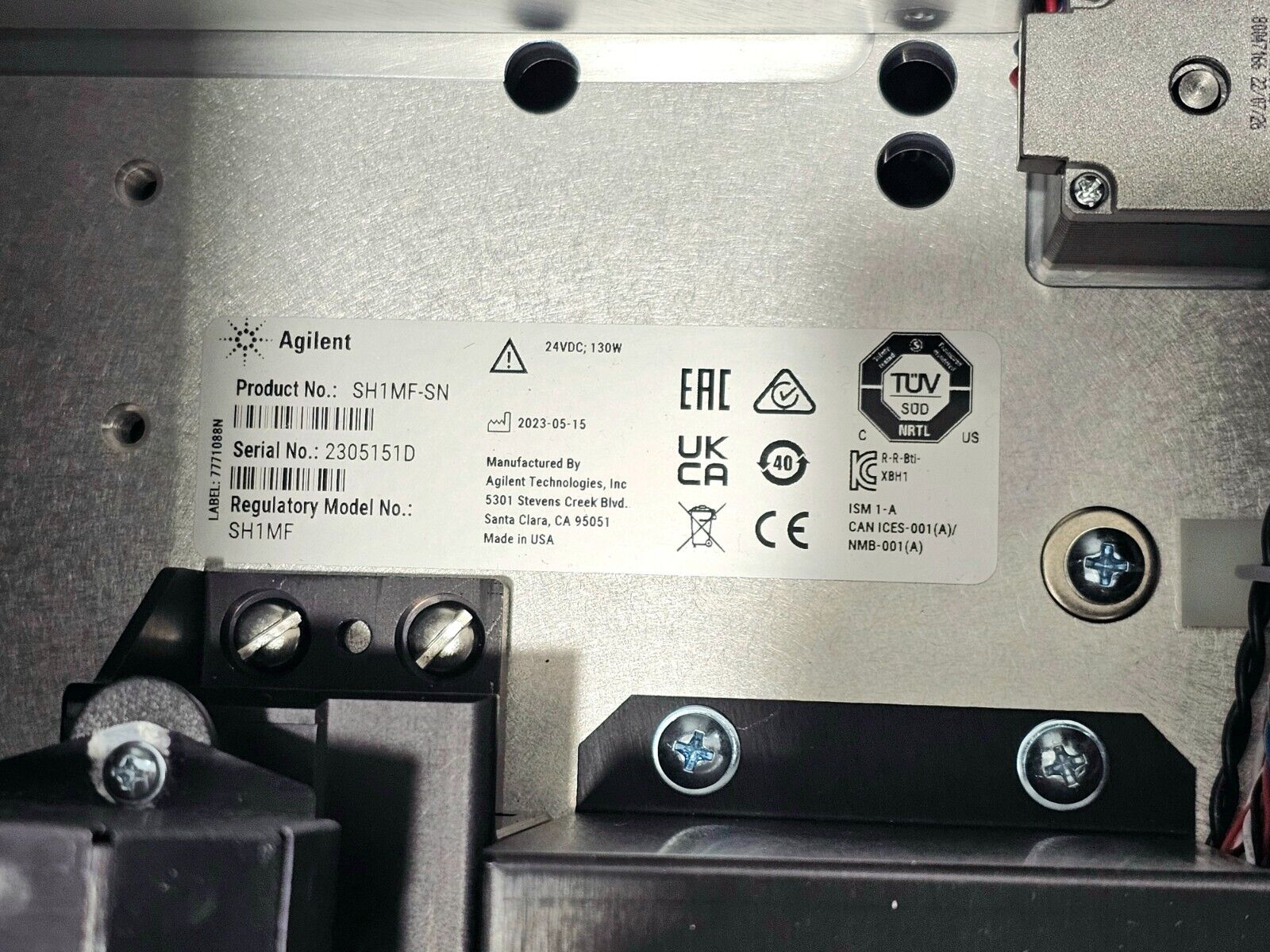 BioTek Agilent Synergy H1 Microplate Reader MFD 2023 SH1MF-SN Monochromator Fluo