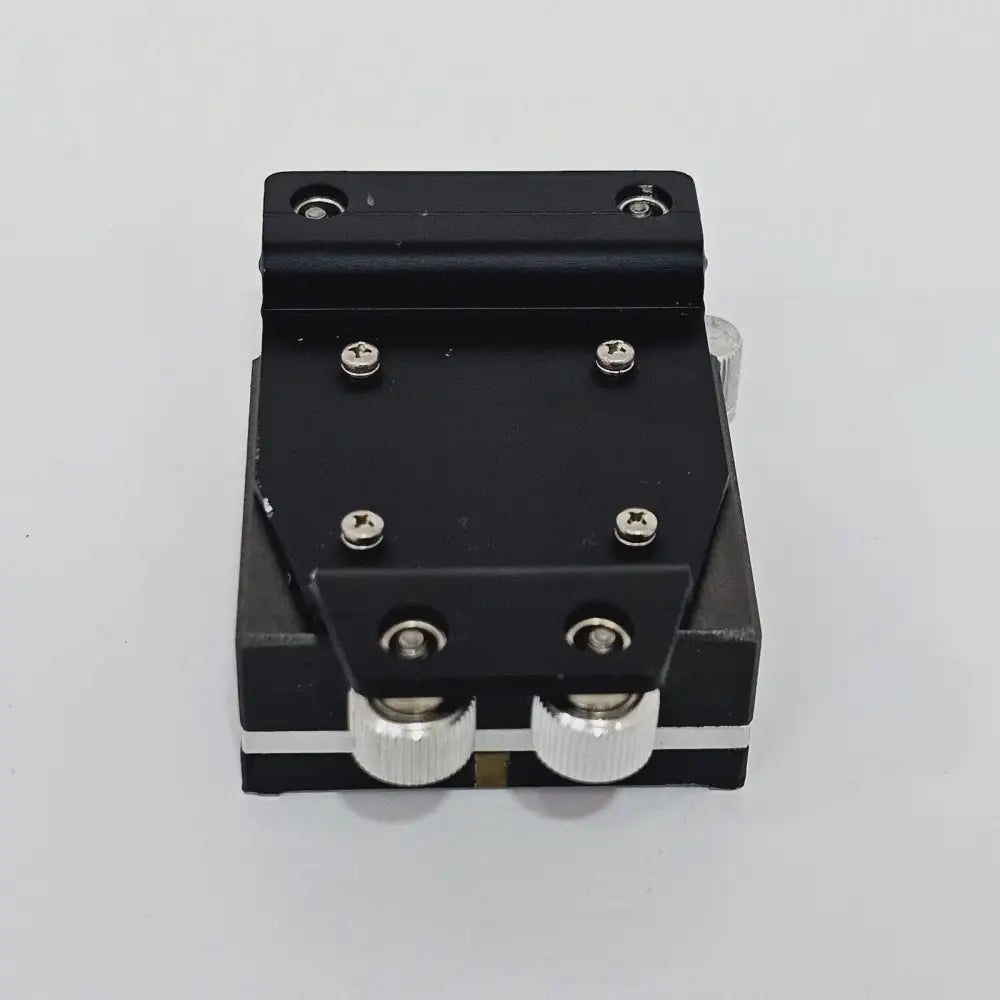 Chuo Seiki BM-45K magnet stand side profile showing compact steel body and ON/OFF lever