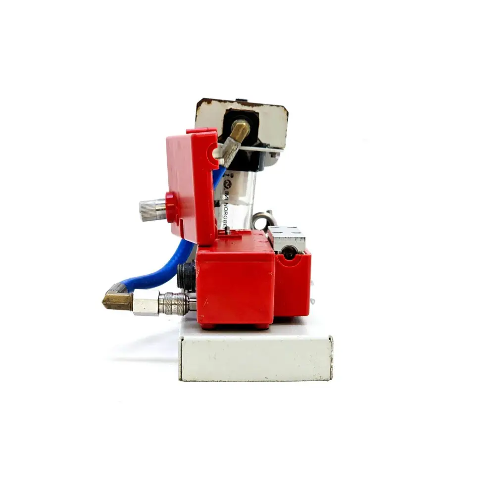 BT Blown Fibre Blowing Unit 3A ABS carry case open showing full kit