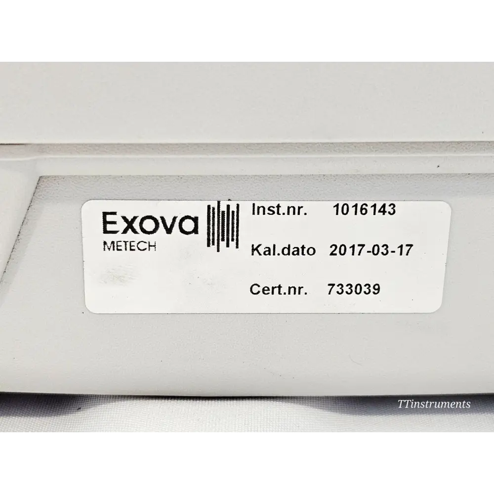 Anritsu S331E Site Master serial number and model label on instrument casing