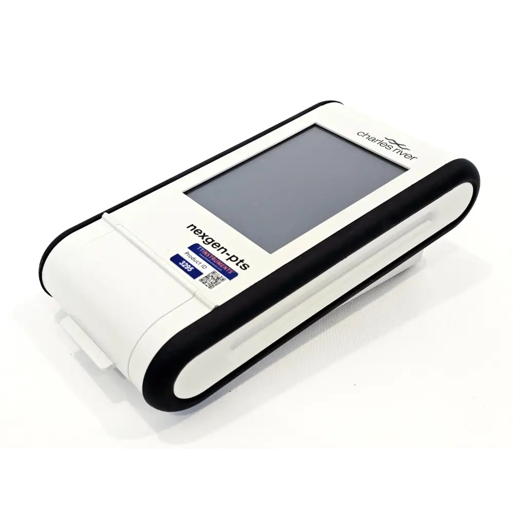 Charles River nexgen-PTS PTS150 side profile showing compact handheld form factor