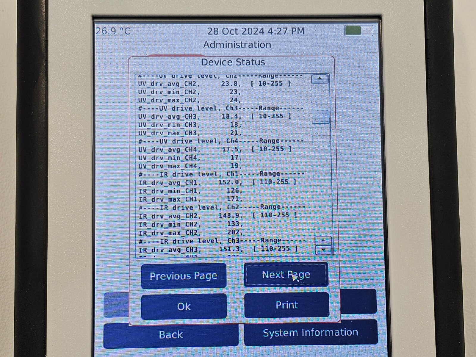 Calibrated Charles River Endosafe nexgen-PTS PTS150 Spectrophotometer ASM-00019