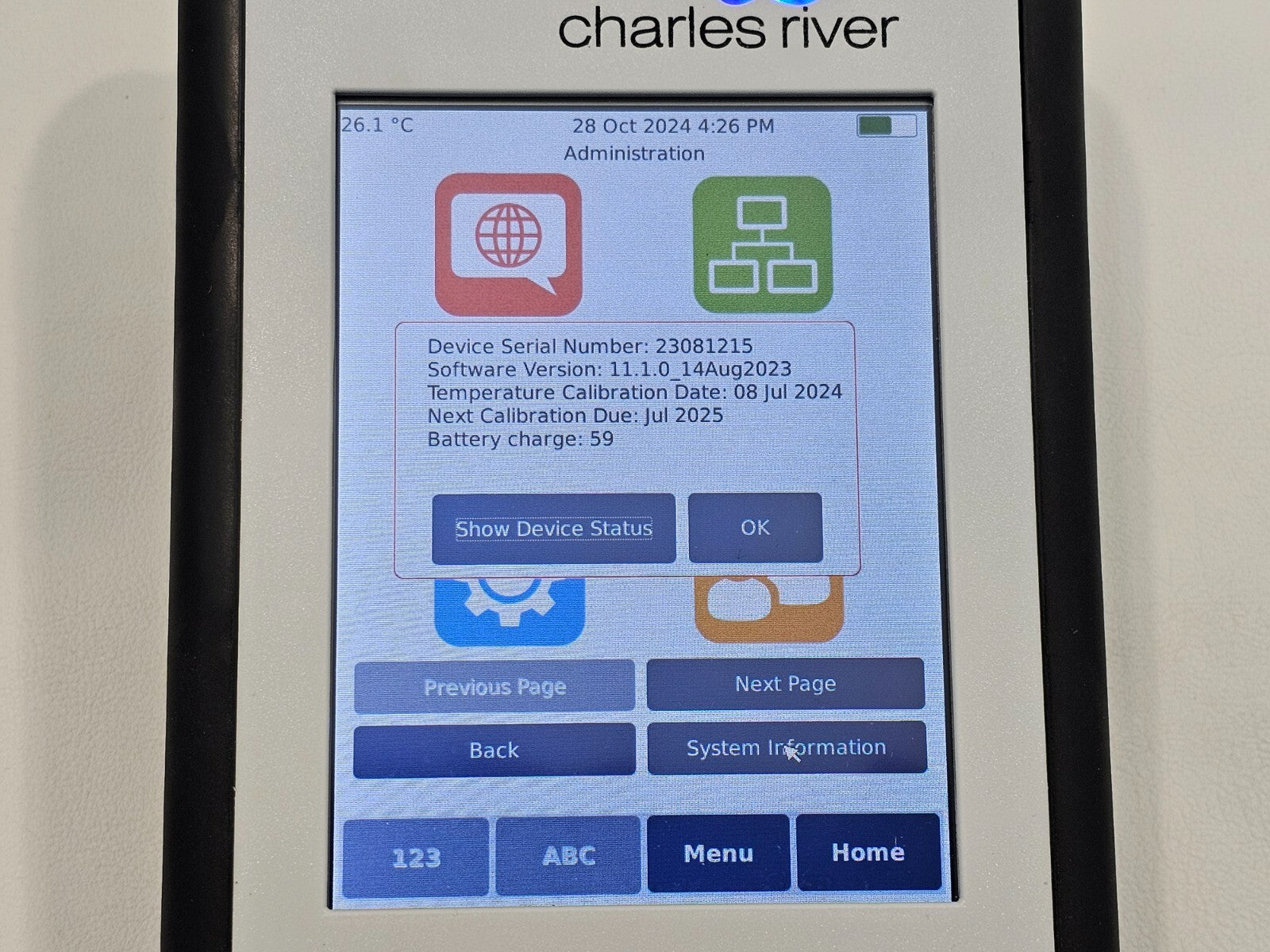Calibrated Charles River Endosafe nexgen-PTS PTS150 Spectrophotometer ASM-00019