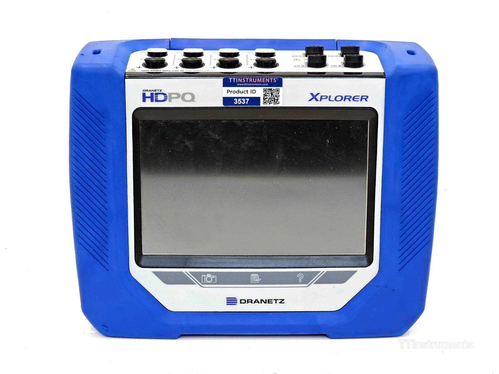 Calibrated DRANETZ HDPQ XPLORER Power Quality Monitor with DRANFLEX 6000XLB
