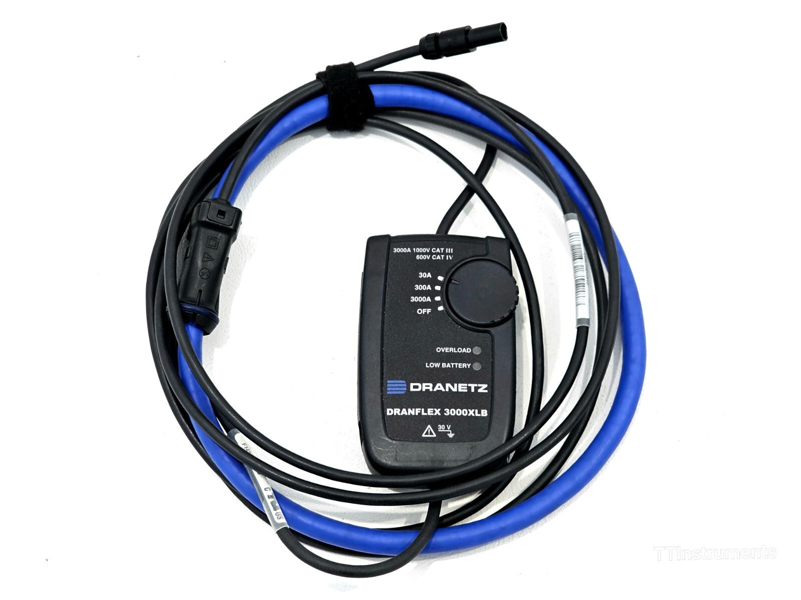 Calibrated DRANETZ HDPQ XPLORER Power Quality Monitor with DRANFLEX 3000XLB