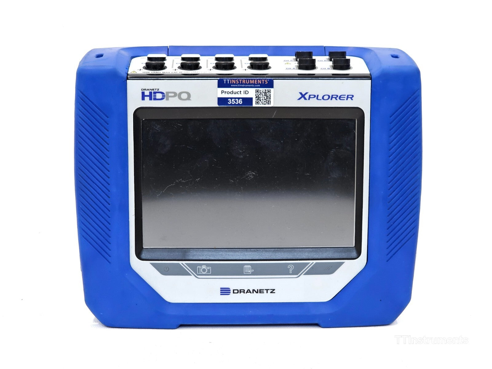 Calibrated DRANETZ HDPQ XPLORER Power Quality Monitor with DRANFLEX 3000XLB