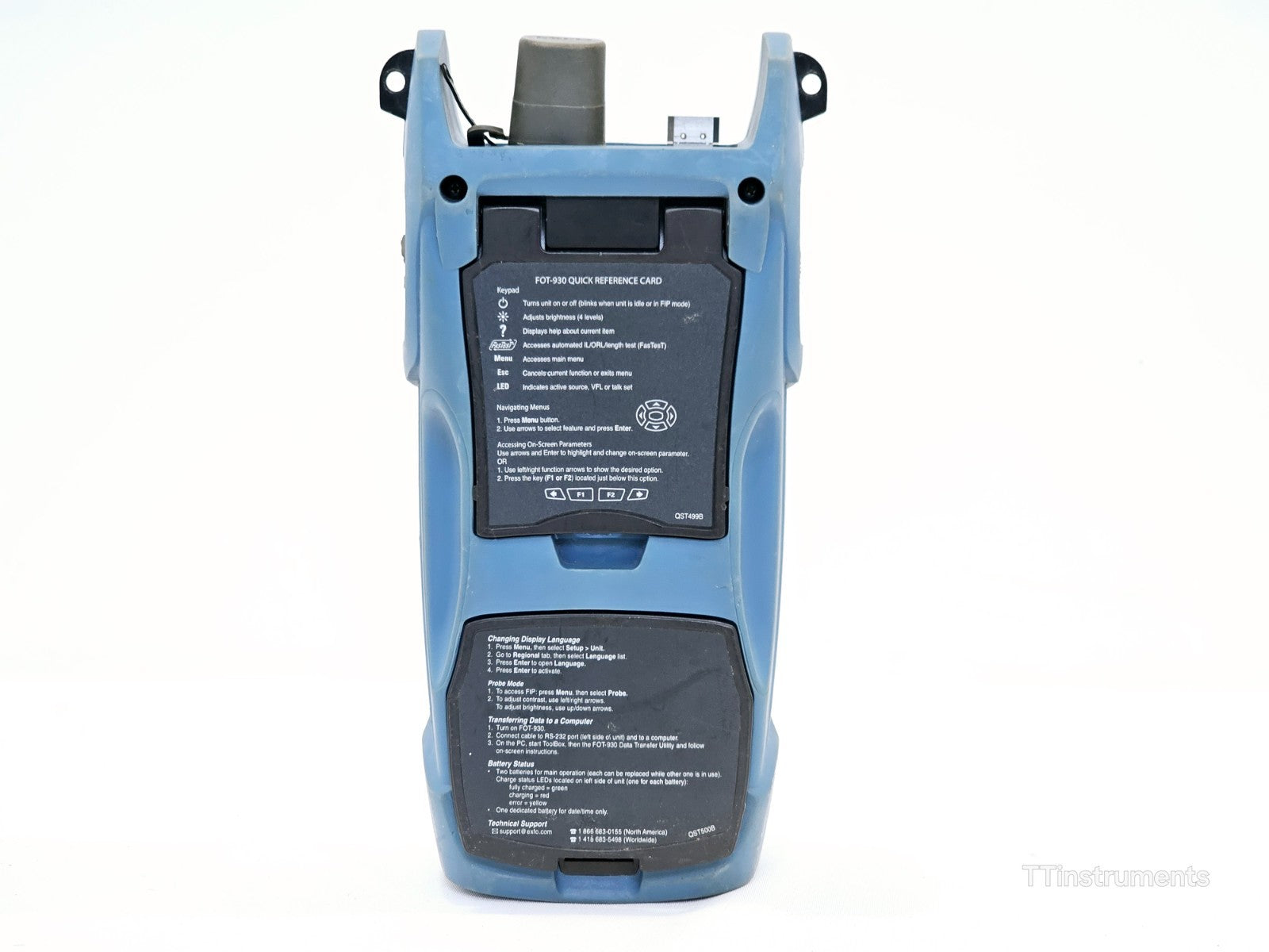 Calibrated EXFO FOT-930 MaxTester II Optical Loss Tester 1310/1550/1625 SM OLT