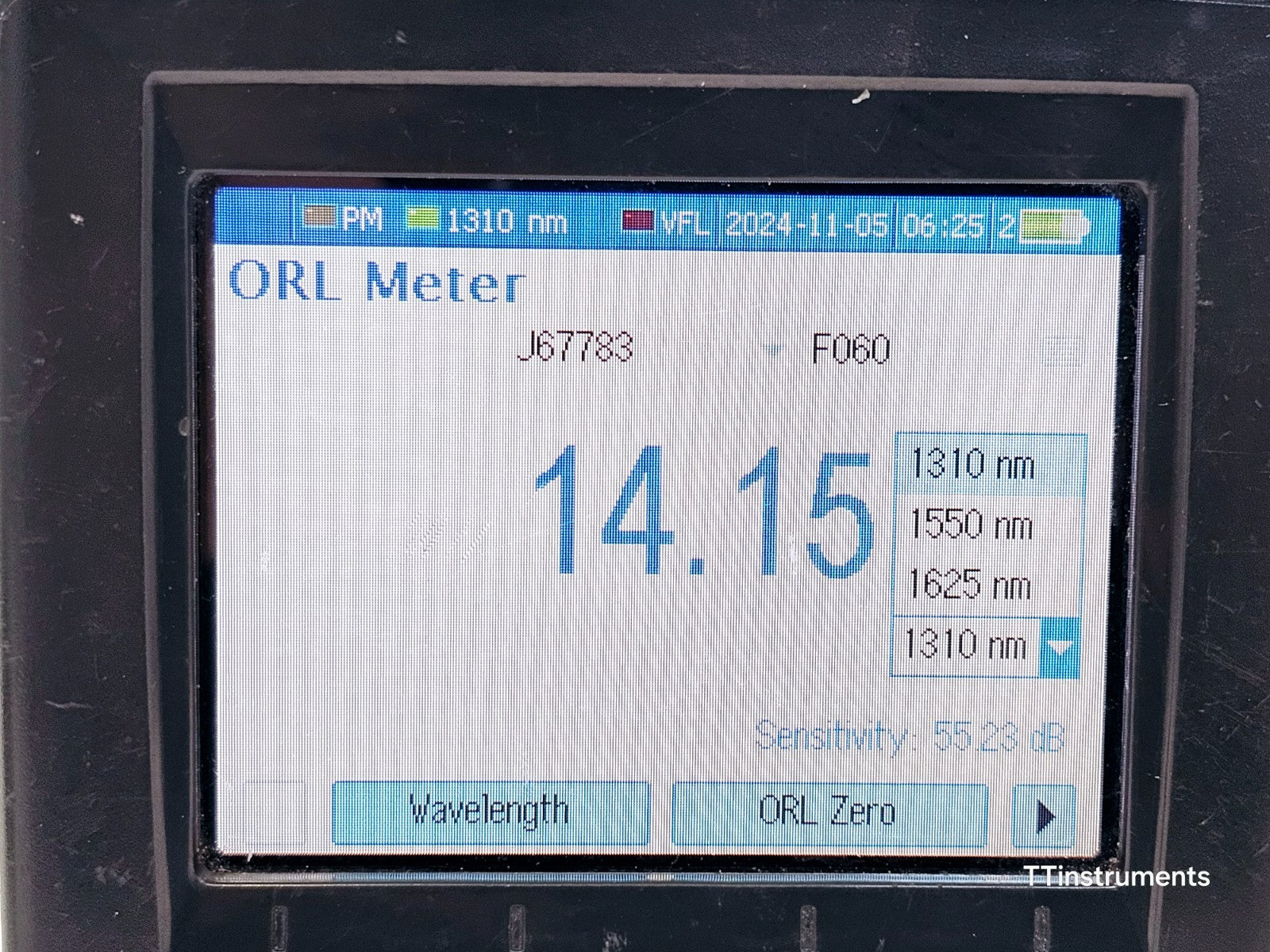 Calibrated EXFO FOT-930 MaxTester II Optical Loss Tester 1310/1550/1625 SM OLT