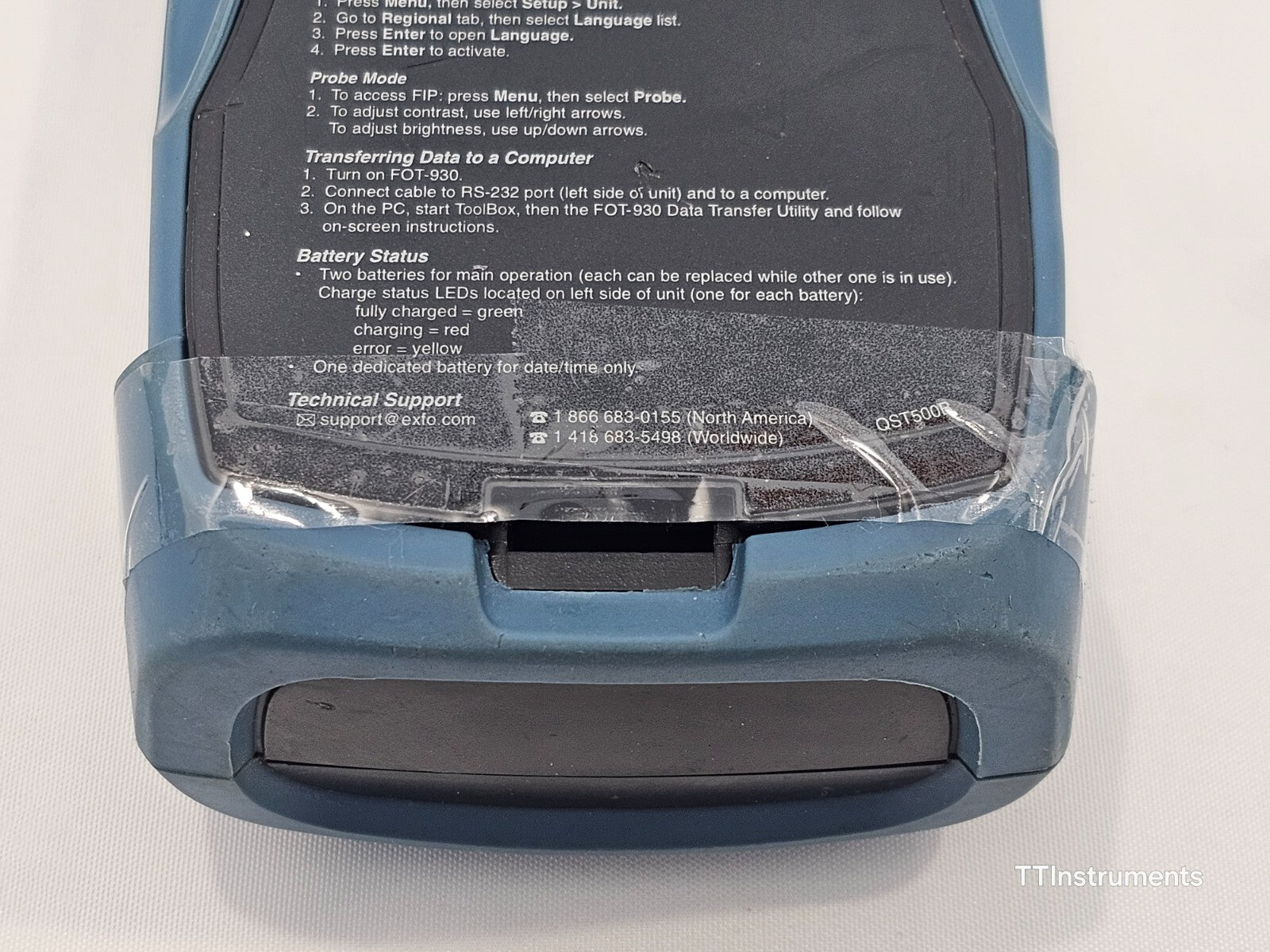 Calibrated EXFO FOT-930 MaxTester II Optical Loss Tester 1310/1550/1625 SM OLTS