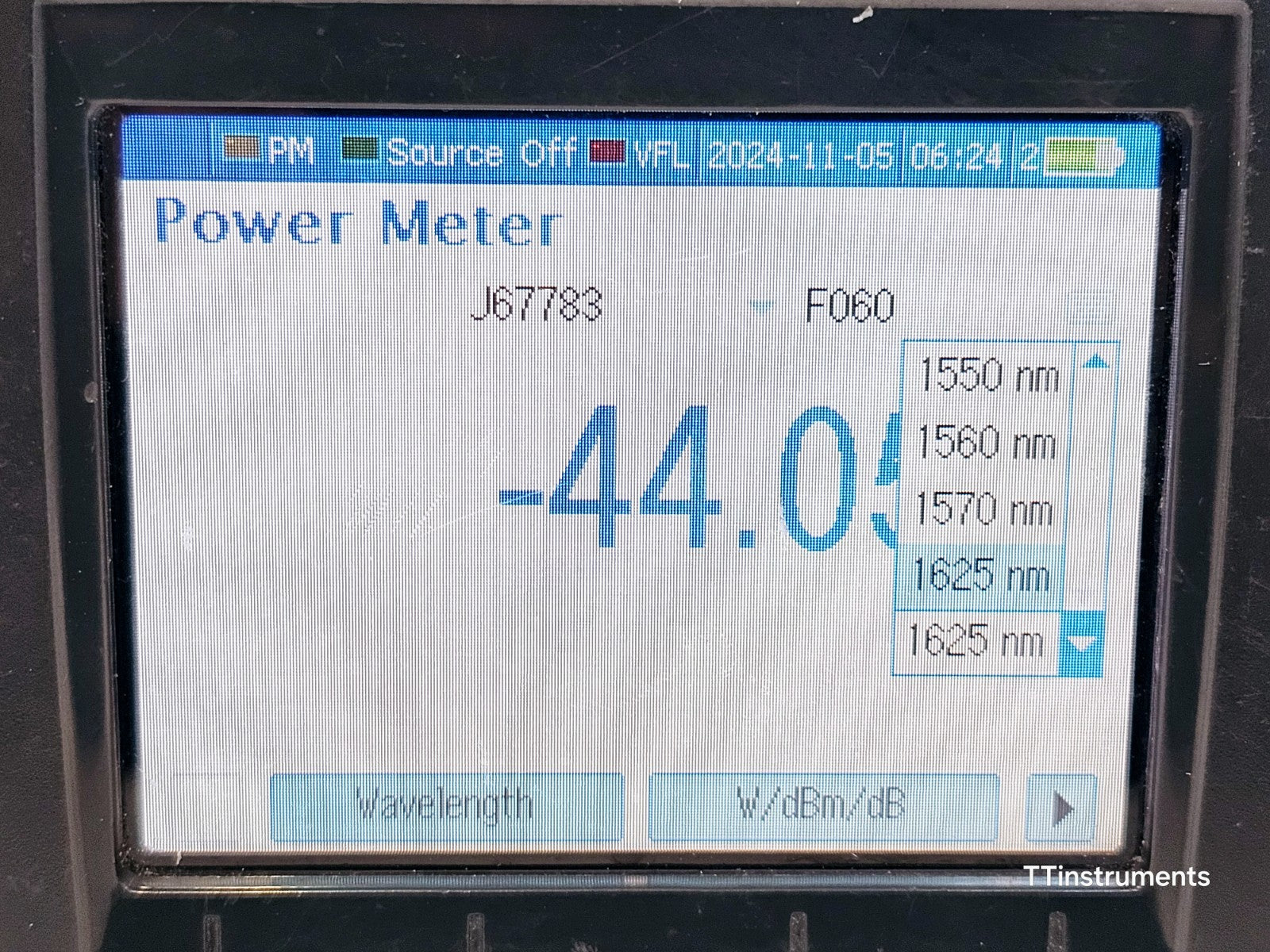 Calibrated EXFO FOT-930 MaxTester II Optical Loss Tester 1310/1550/1625 SM OLT