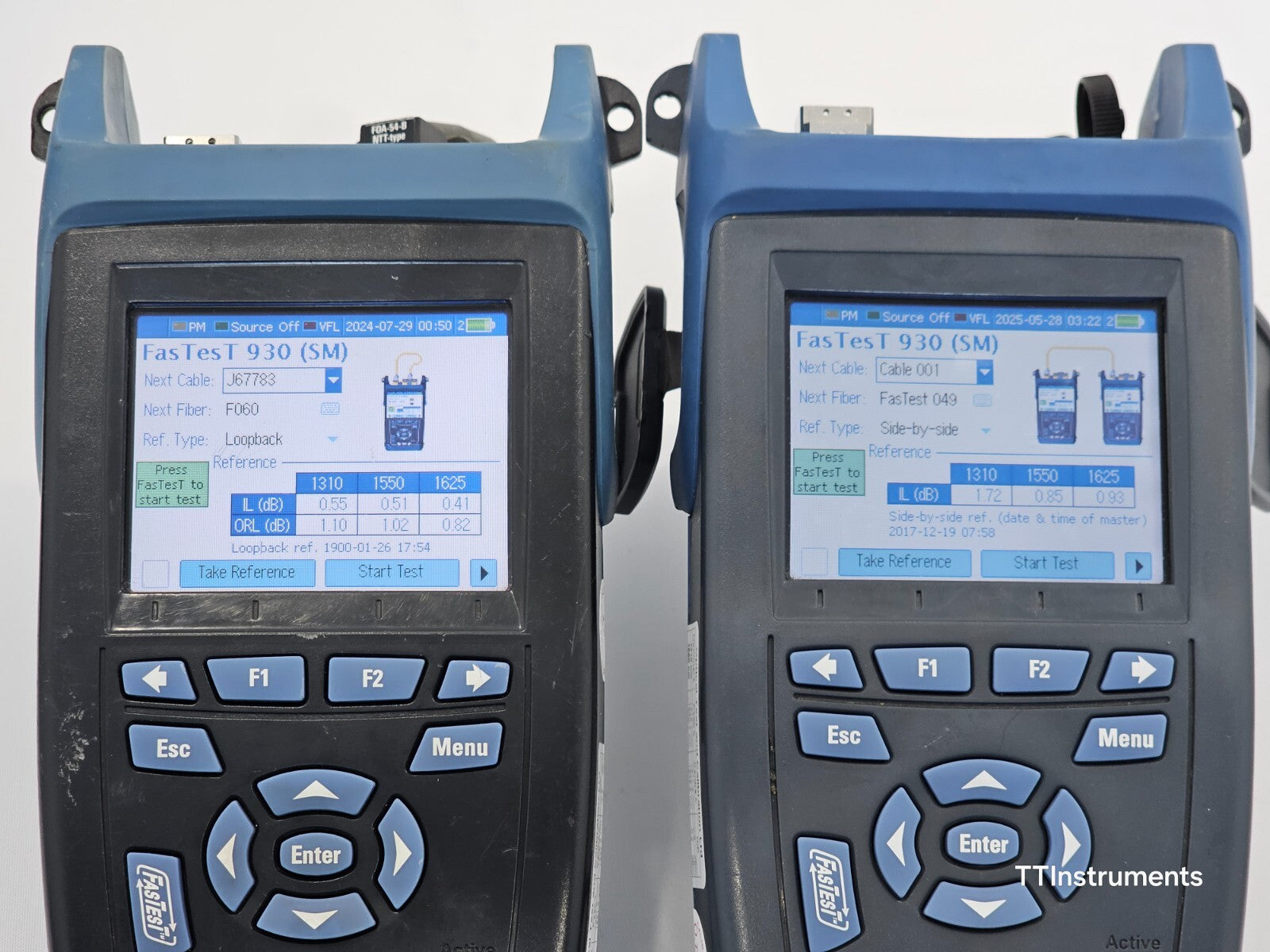 Calibrated EXFO FOT-930 MaxTester II Optical Loss Tester 1310/1550/1625 SM OLTS