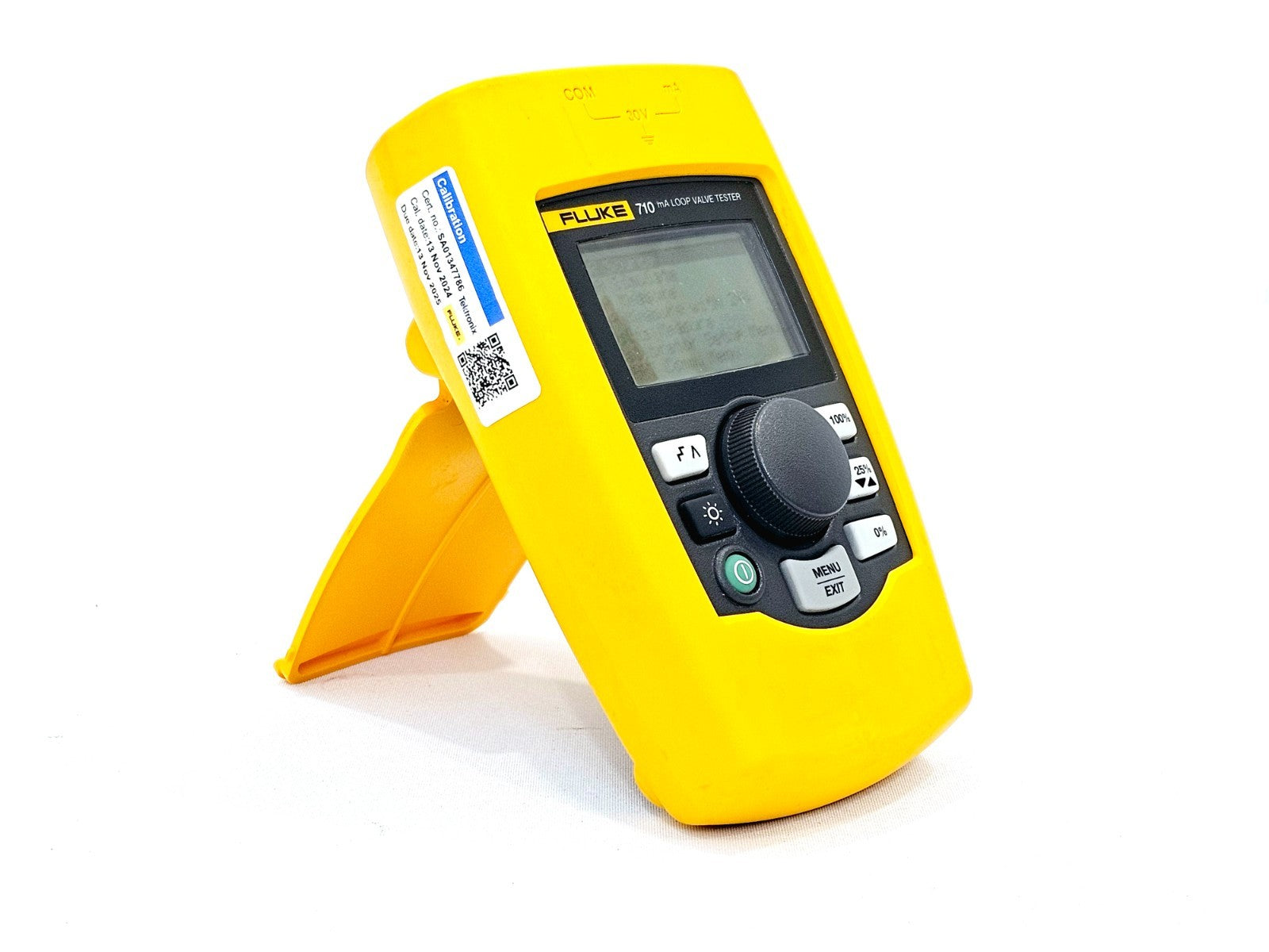 Calibrated Fluke 710 mA Loop Valve Tester