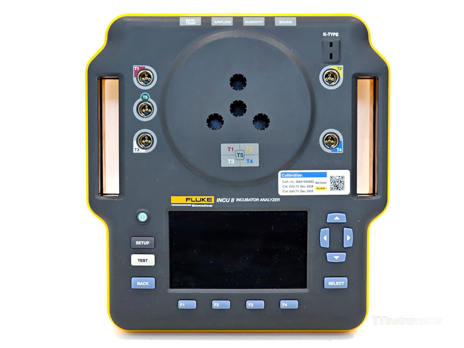 Calibrated Fluke INCU II Infant Incubator Tester With Software and Accessories