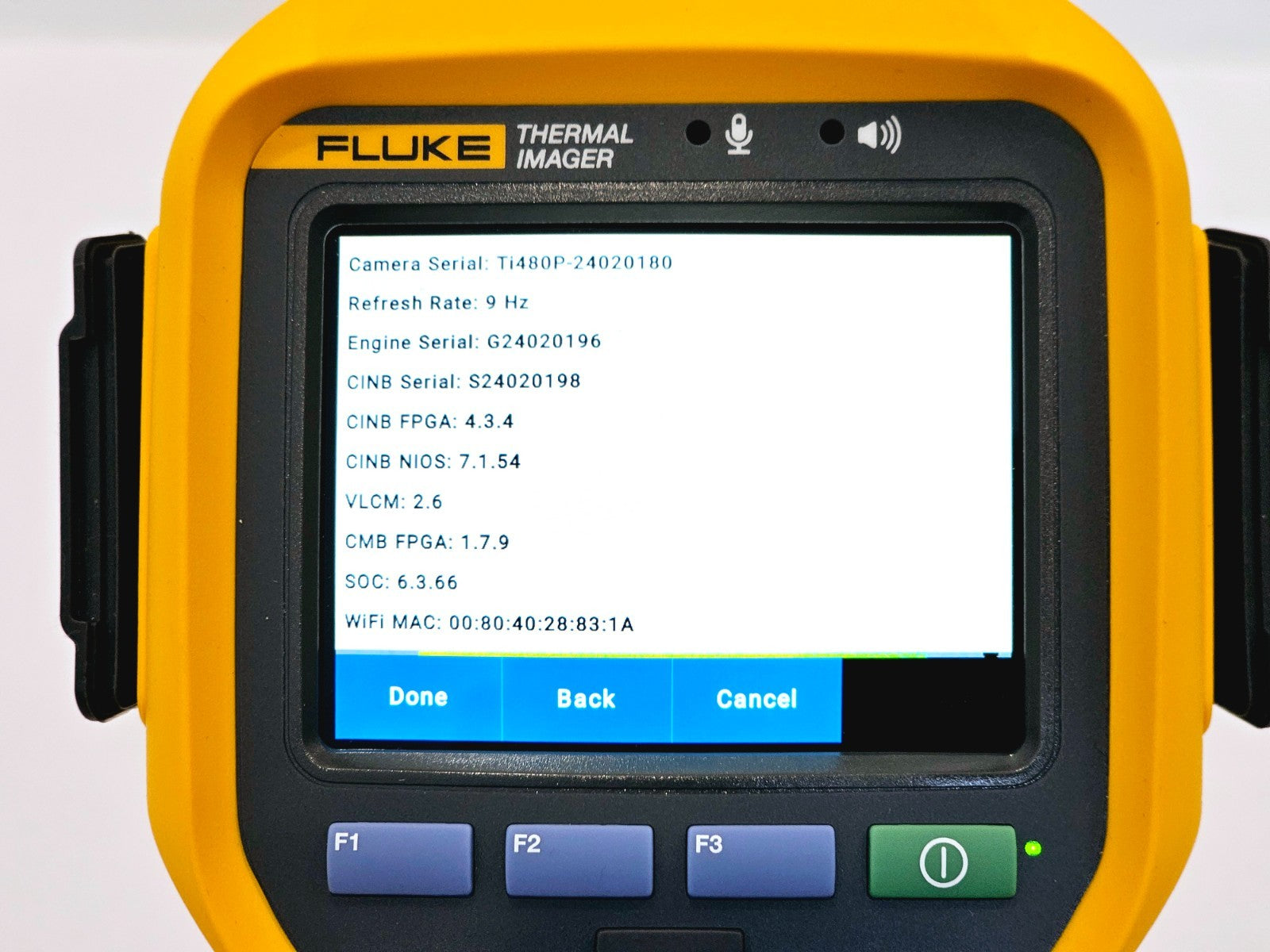 Calibrated Fluke TI480 PRO 9Hz-60Hz IR Fusion Technology Thermal Imaging Camera