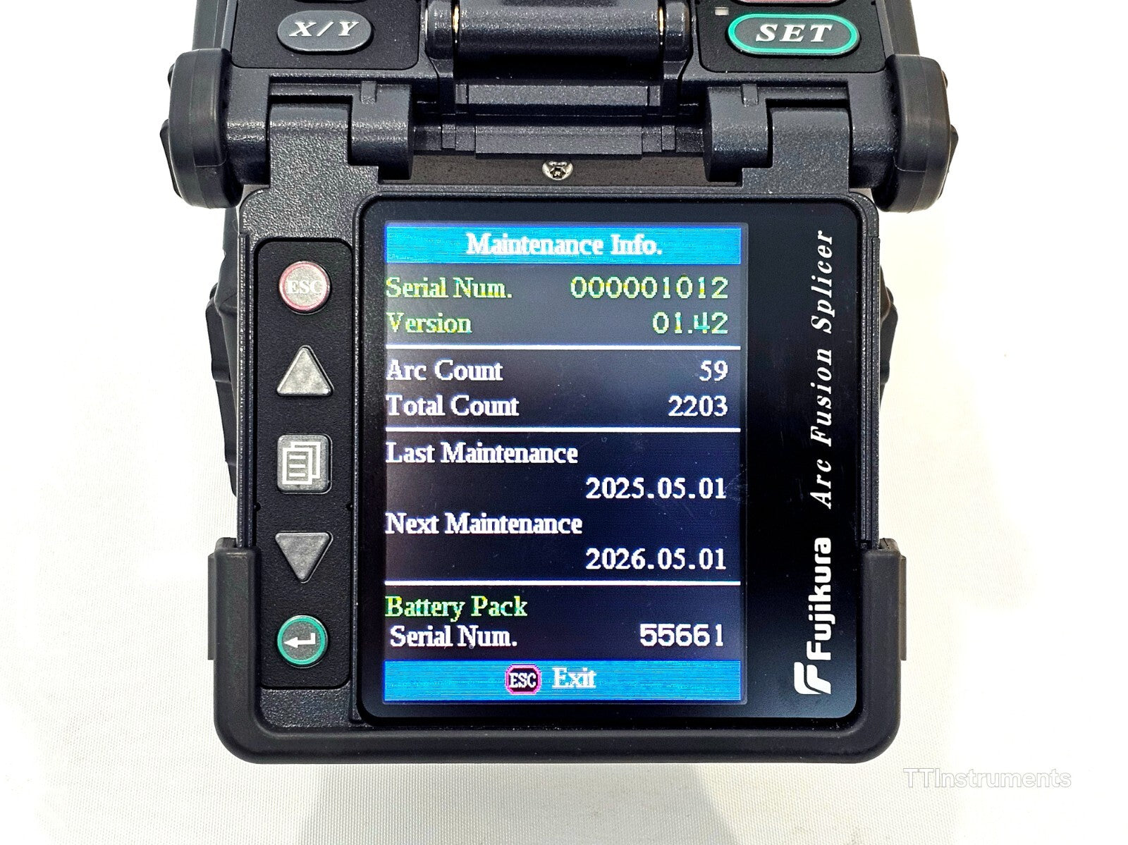 Calibrated Fujikura 18R Ribbon Splicer + CT-30 Cleaver HJS-03 Stripper ARC 2203