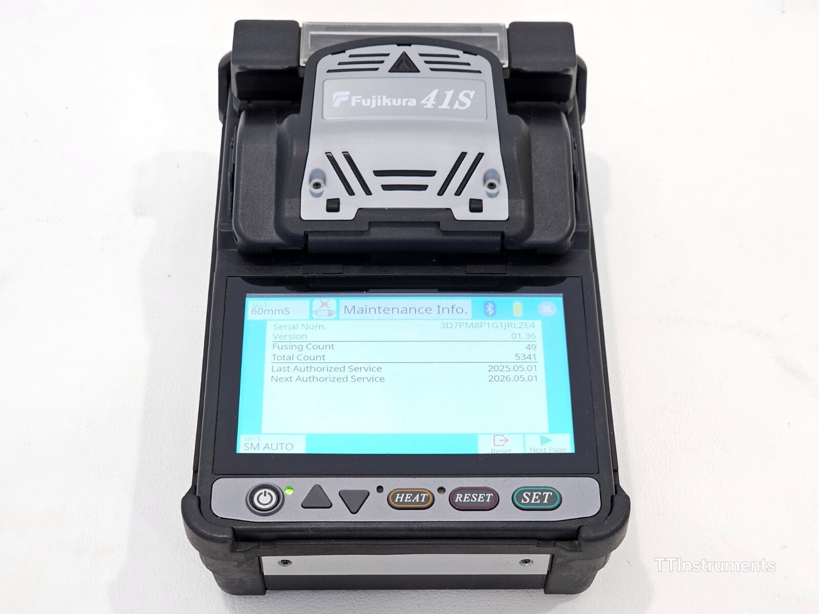 Calibrated Fujikura 41S Active Cladding Fusion Splicer + CT-50 Cleaver ARC 5341