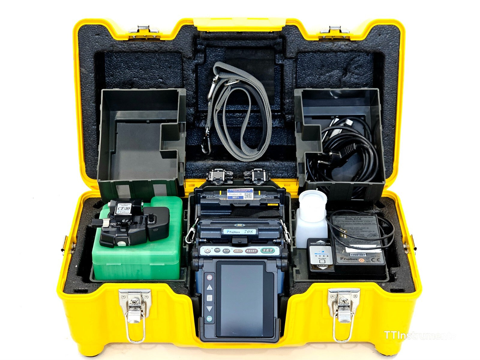 Calibrated Fujikura 70S Core Alignment Fusion Splicer + CT-30 Cleaver ARC 7544