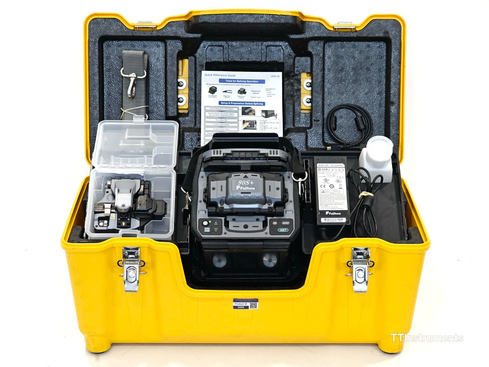 Calibrated Fujikura 90S+ Core Alignment Fusion Splicer + CT-50 Cleaver ARC 9869