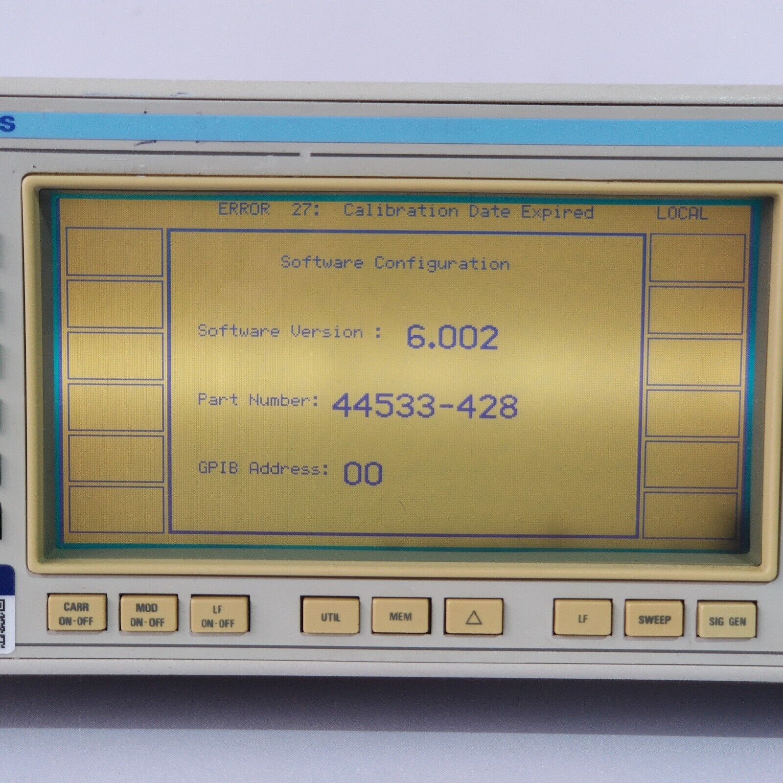 Calibrated Jan 2024 Marconi Instruments 2032 10kHz - 5.4 GHz Signal Generator