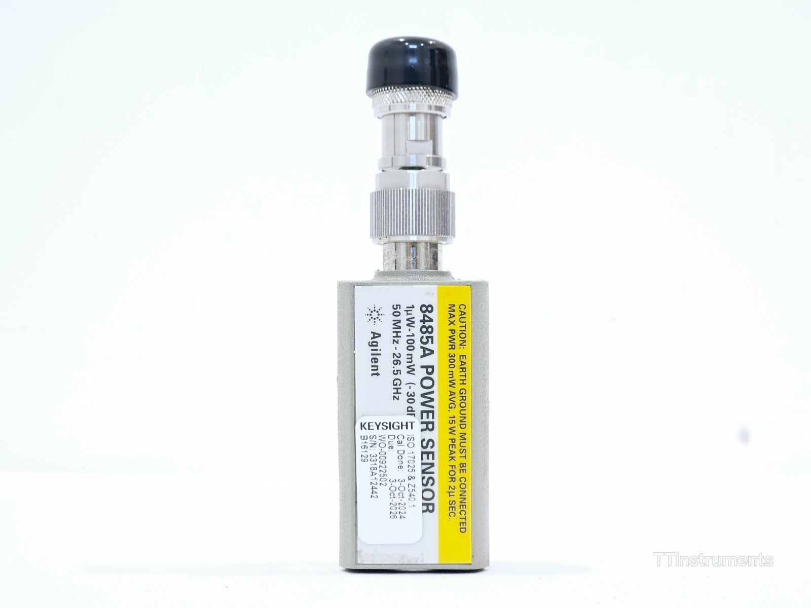 Calibrated Keysight Agilent 8485A Thermocouple Power Sensor 50 MHz - 26.5 GHz