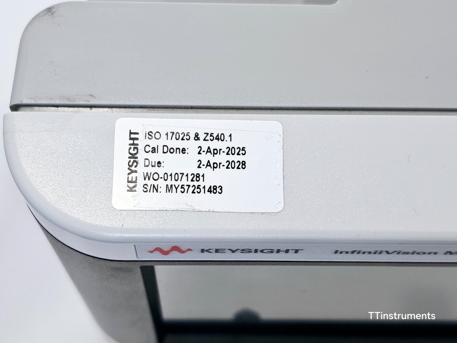 Calibrated Keysight MSOX3104T 4+16CH 1GHz Mixed Signal Oscilloscope MSO-X 3104T