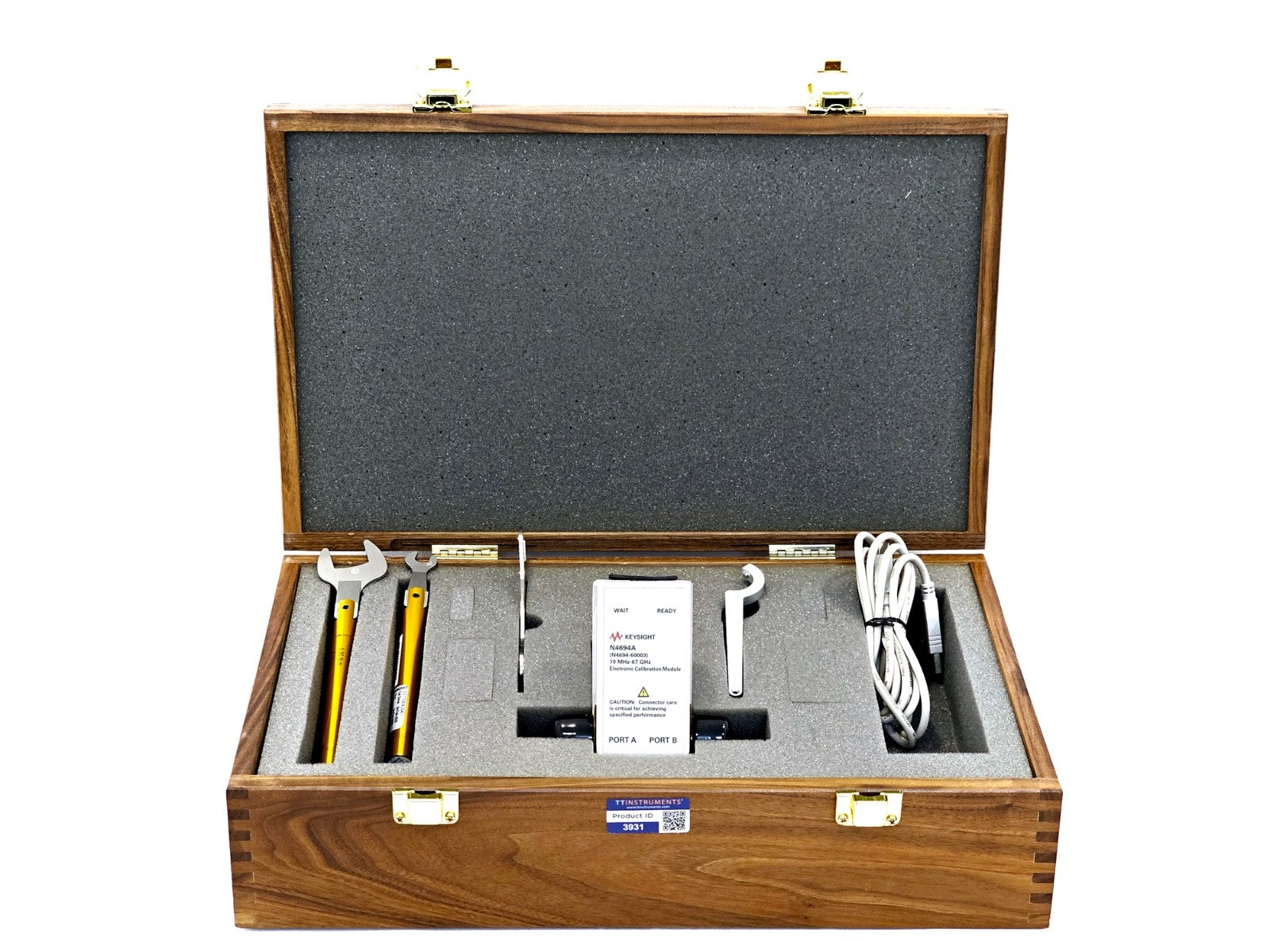 Calibrated Keysight N4694A 1.85 mm 2-Port ECal Option 00F 10 MHz–67 GHz