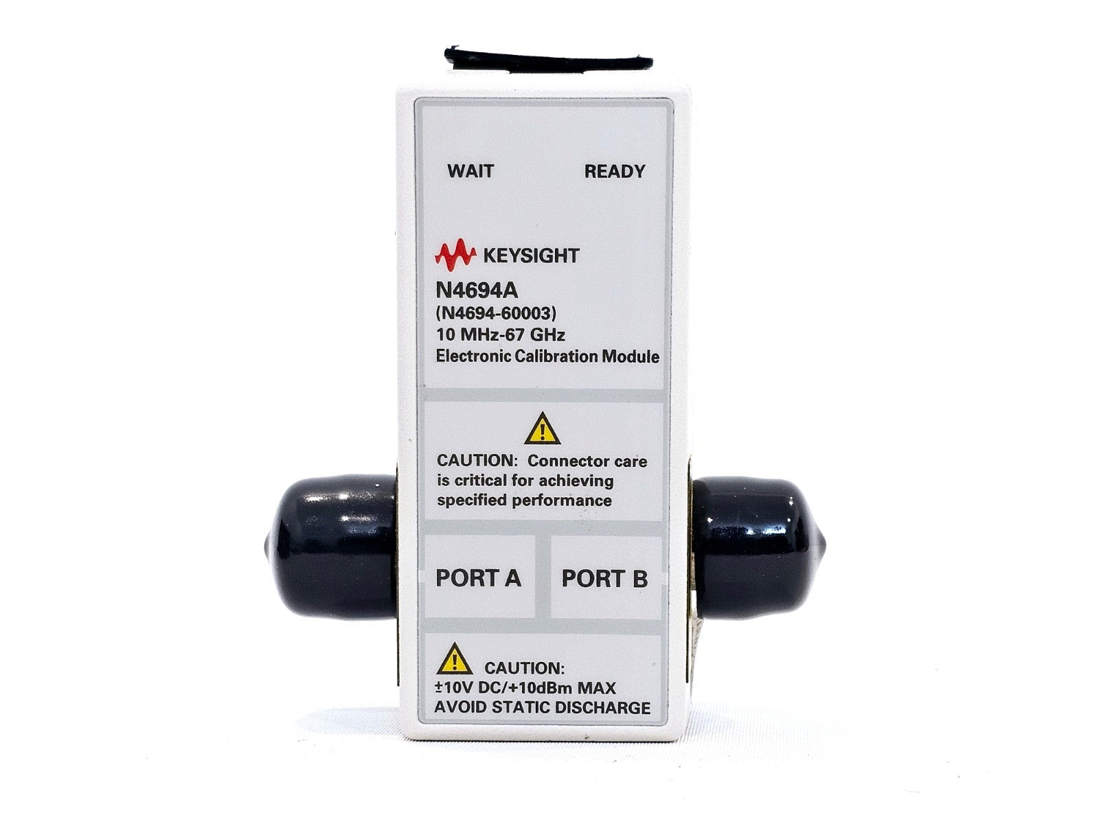 Calibrated Keysight N4694A 1.85 mm 2-Port ECal Option 00F 10 MHz–67 GHz