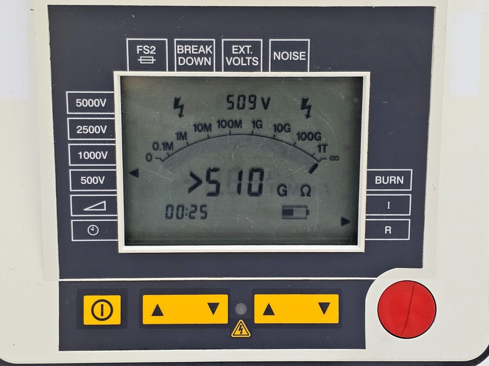 Calibrated Megger BM21 5kV Insulation Resistance Tester Portable with Leads