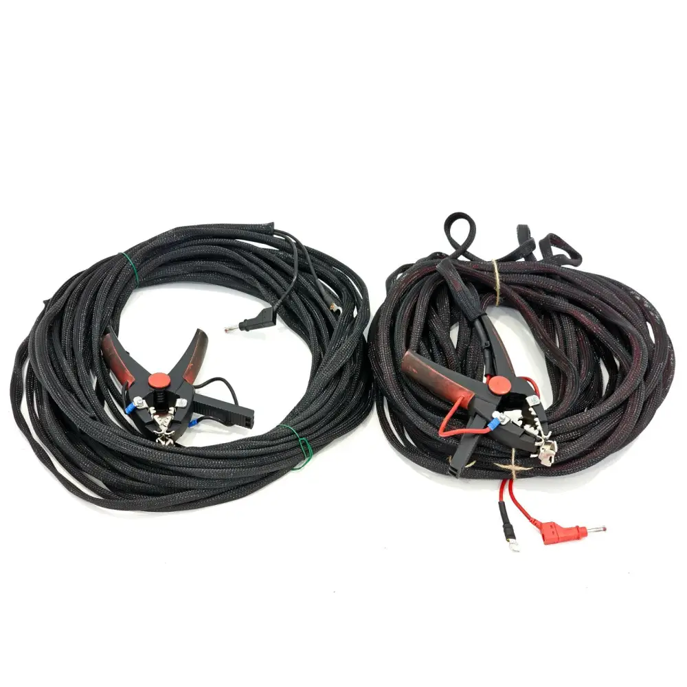 Megger MTO210 transformer ohmmeter shown with accessories included in the sale