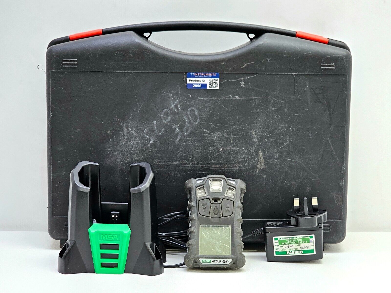 Calibrated MSA Altair 4X Multi Gas Detector with Charger