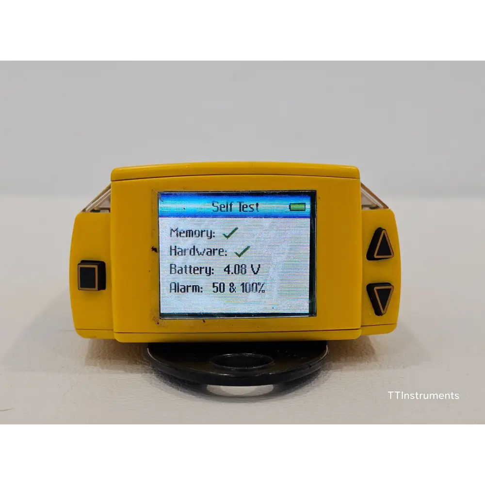 Narda NardaAlert S3 mainframe with sensor attached angled view