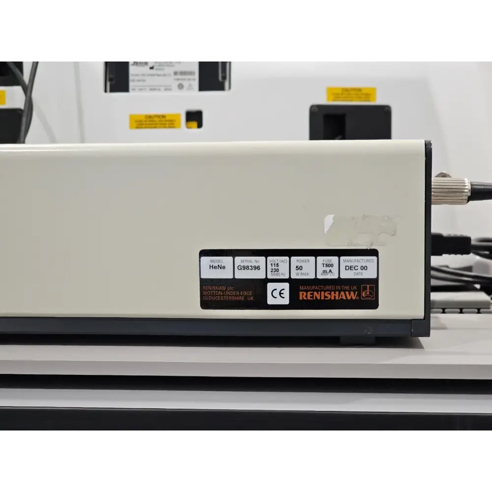 Calibrated Renishaw inVia Research-Grade Confocal Raman Microscope Spectrometer