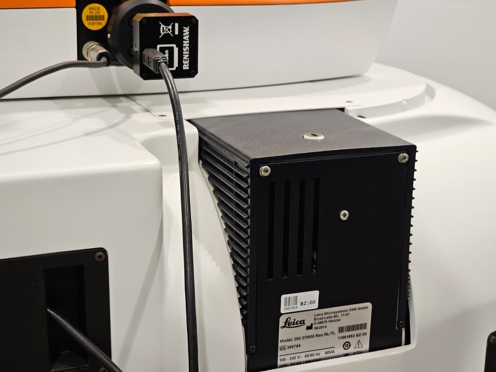 Calibrated Renishaw inVia Research-Grade Confocal Raman Microscope Spectrometer