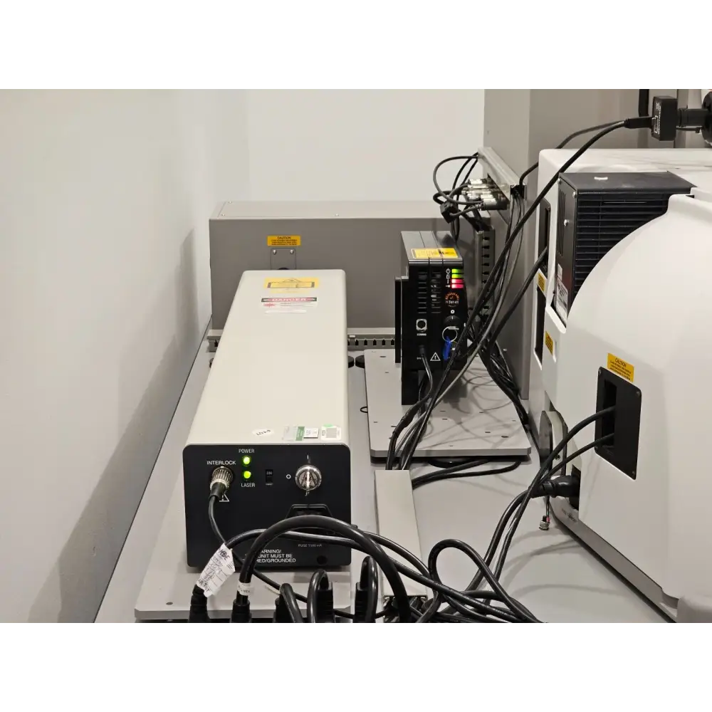 Calibrated Renishaw inVia Research-Grade Confocal Raman Microscope Spectrometer