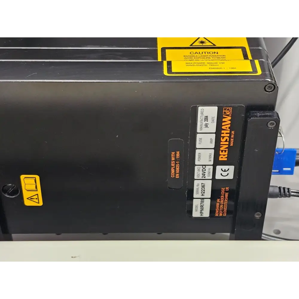 Calibrated Renishaw inVia Research-Grade Confocal Raman Microscope Spectrometer