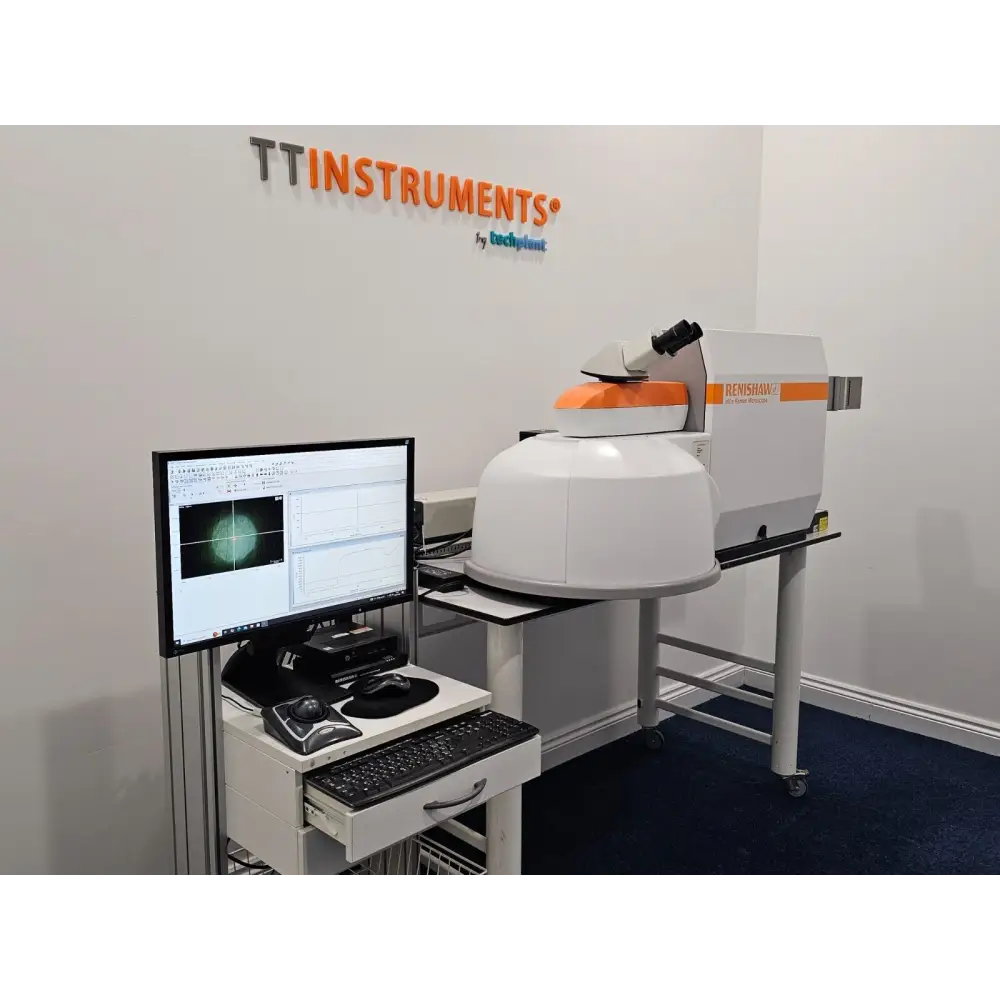 Calibrated Renishaw inVia Research-Grade Confocal Raman Microscope Spectrometer