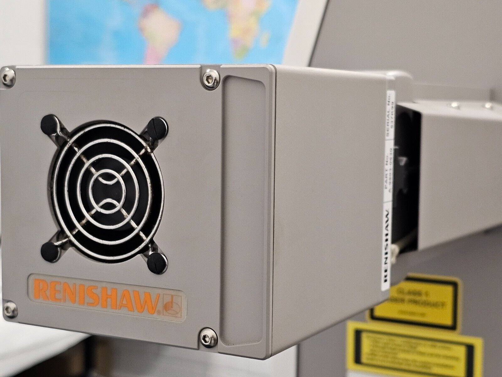 Calibrated Renishaw inVia Research-Grade Confocal Raman Microscope Spectrometer
