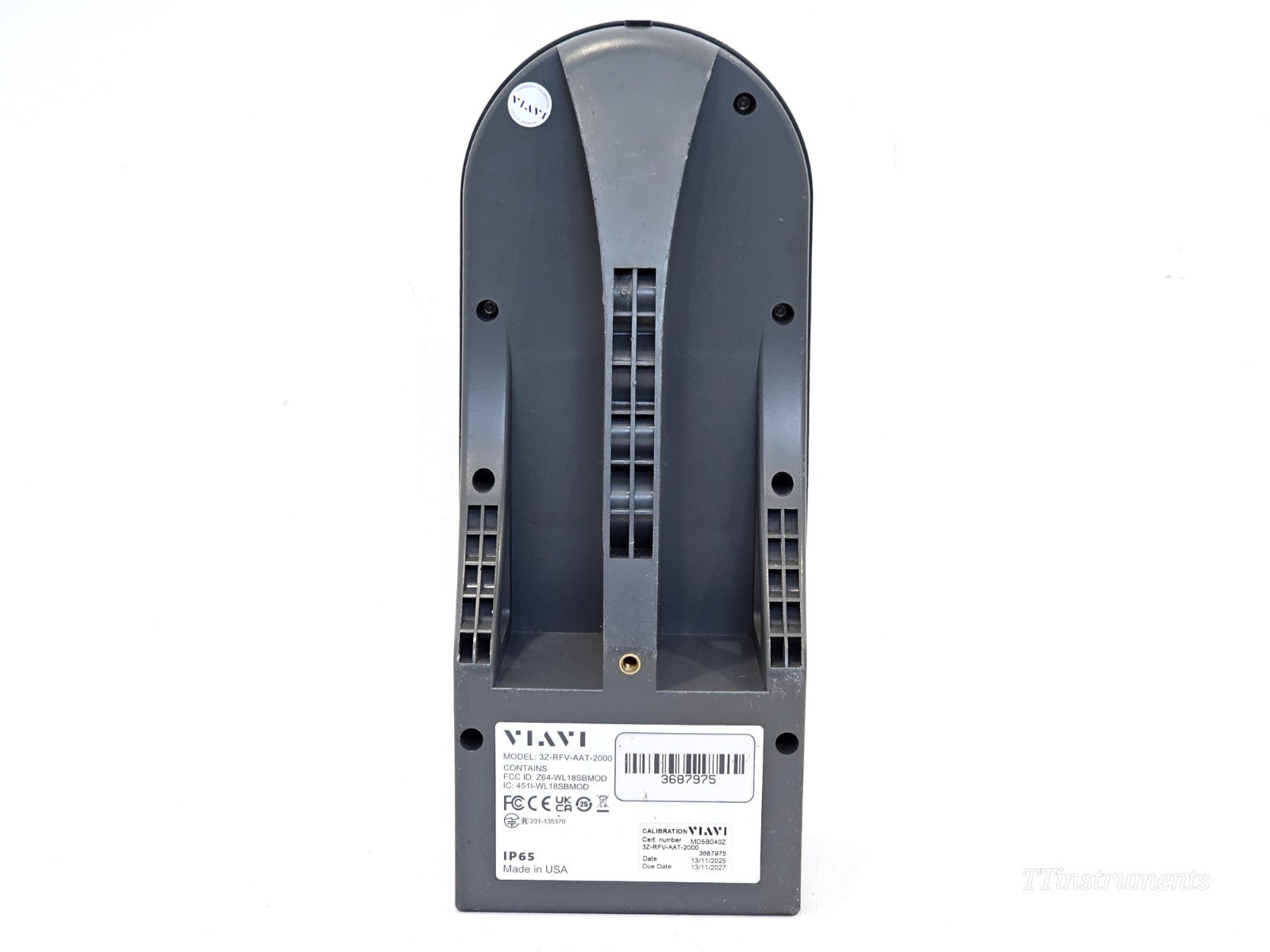 Viavi 3Z RF Vision RFV-2000 in open rugged hard-case with padded interior