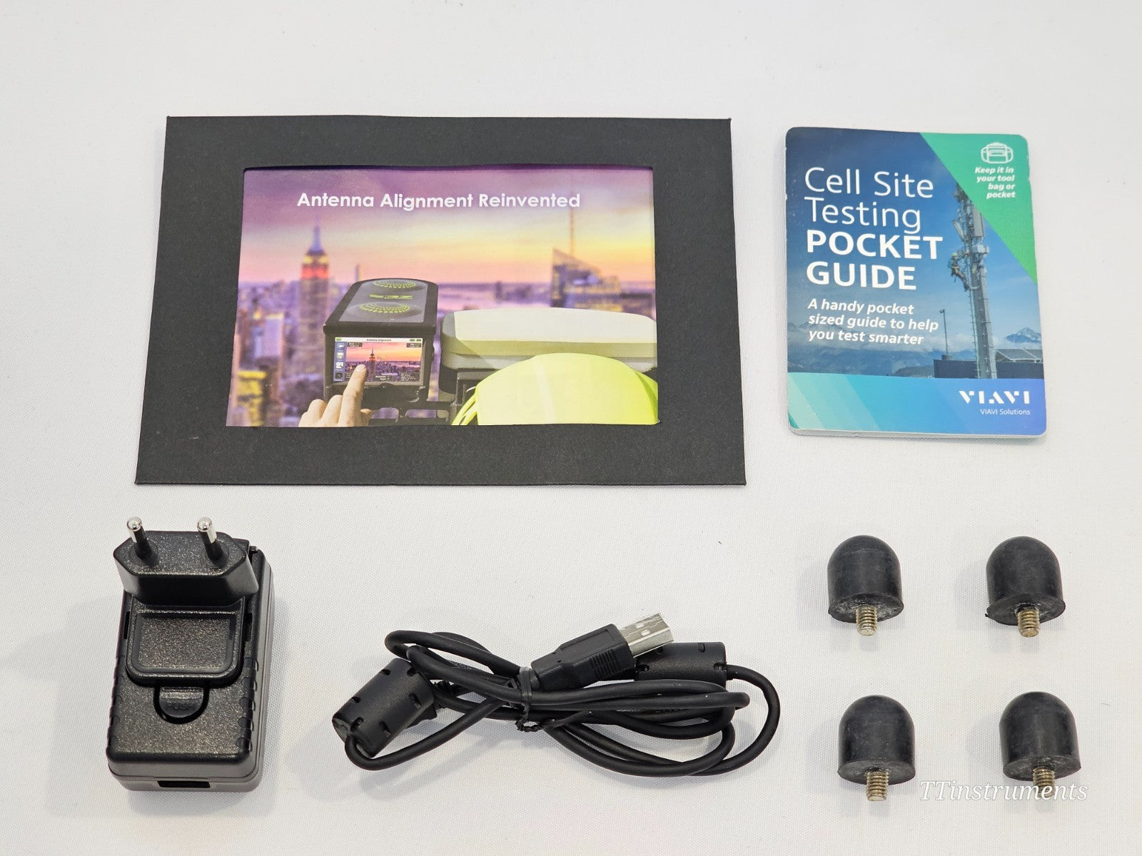 Viavi RFV-2000 full kit packed in rugged hard-case ready for field deployment