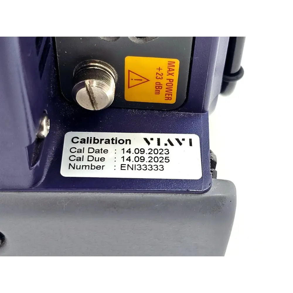 Calibrated Viavi JDSU 6000A + OSA-110R 1250-1650 nm 2304/91.04 OSA In-Band OSNR