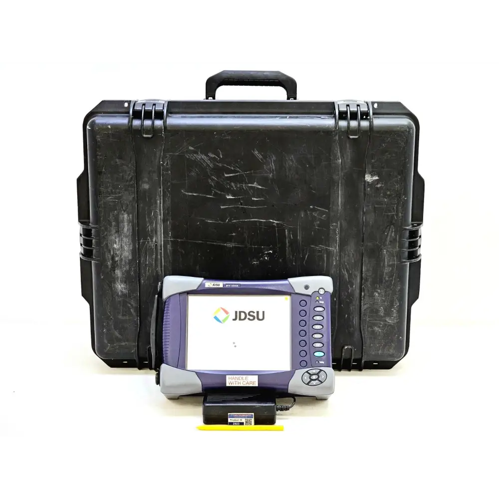 Viavi JDSU MTS-6000A OSA-110R optical spectrum analyser with Peli carry case and power adapter
