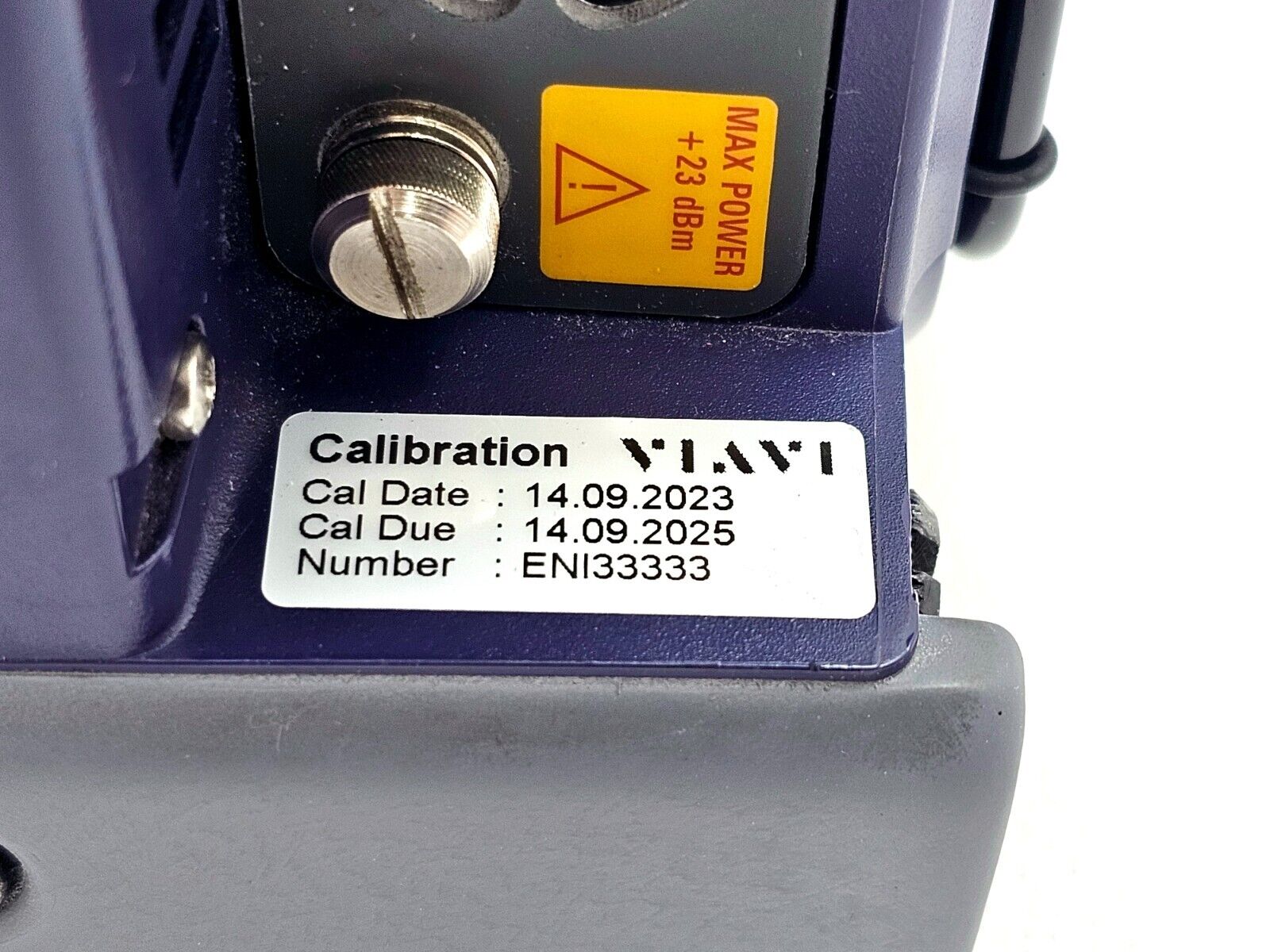 Calibrated Viavi JDSU 6000A + OSA-110R 1250-1650 nm 2304/91.04 OSA In-Band OSNR