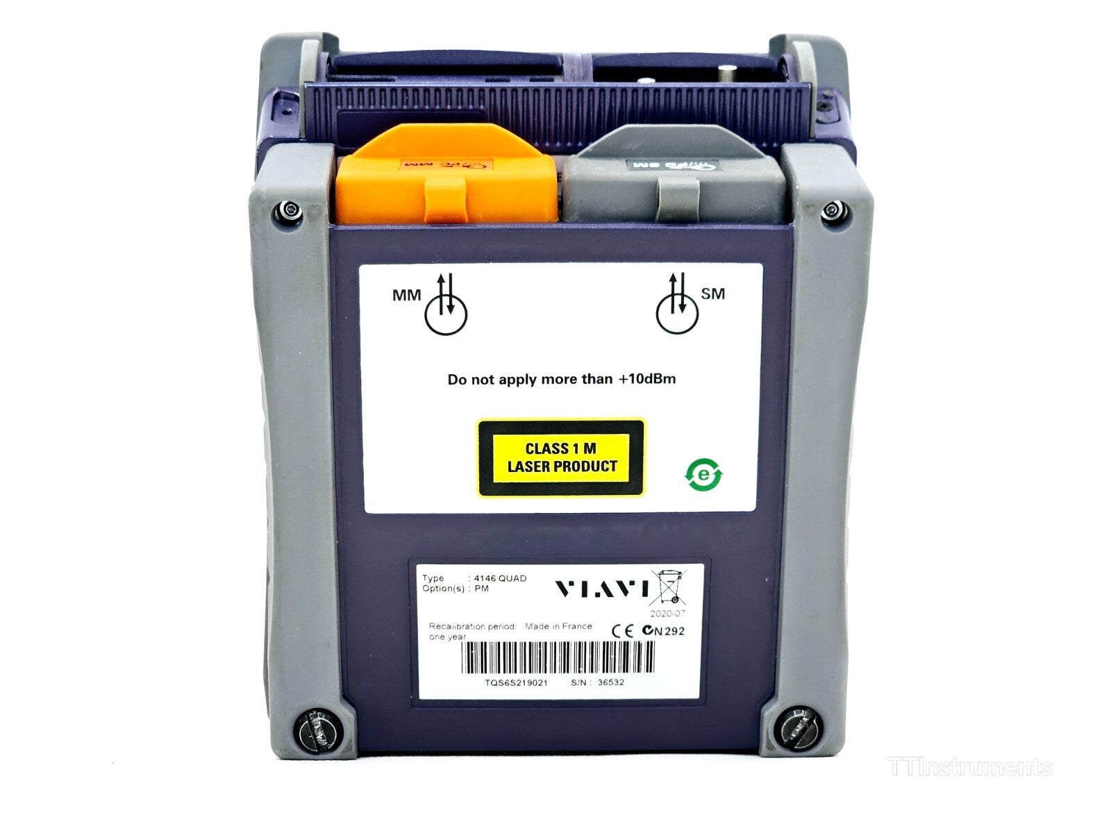 Calibrated Viavi JDSU MTS 2000 PM/VFL +4146 QUAD OTDR SM MM 850/1300 1310/1550nm