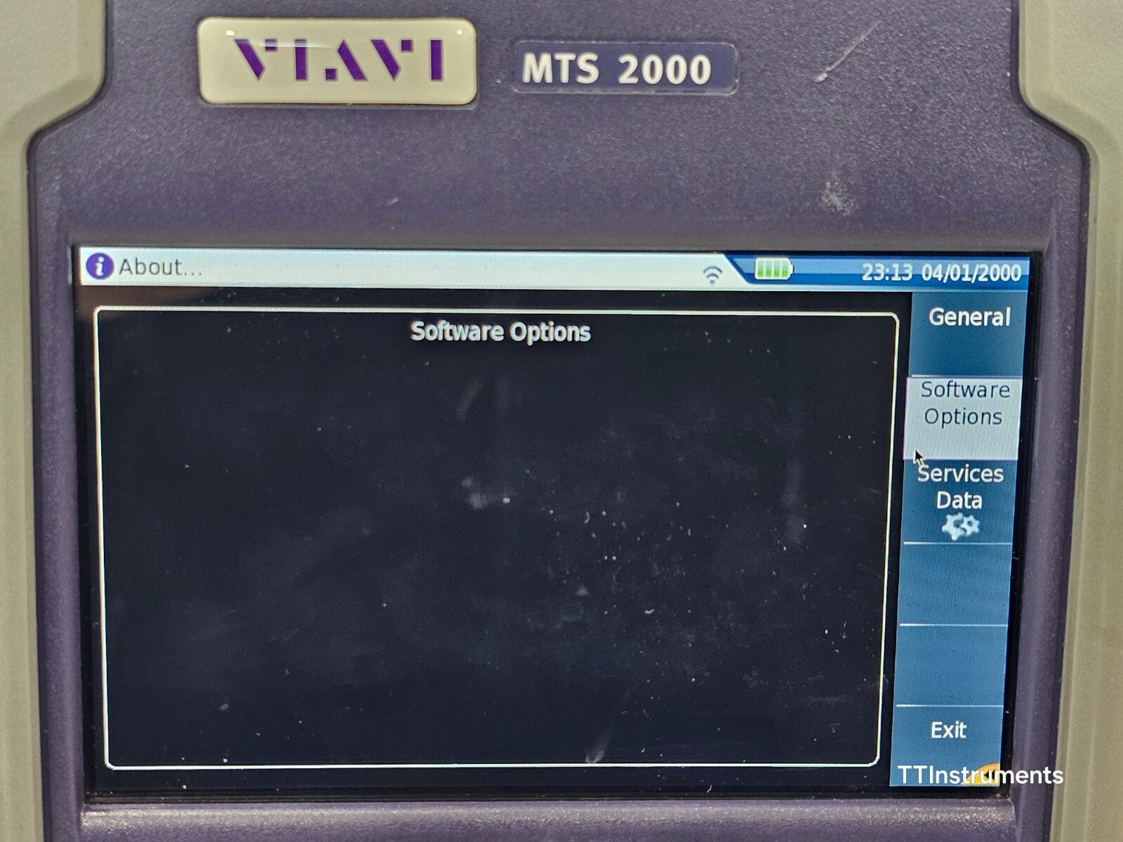 Calibrated Viavi JDSU MTS 2000 PM/VFL +4146 QUAD OTDR SM MM 850/1300 1310/1550nm